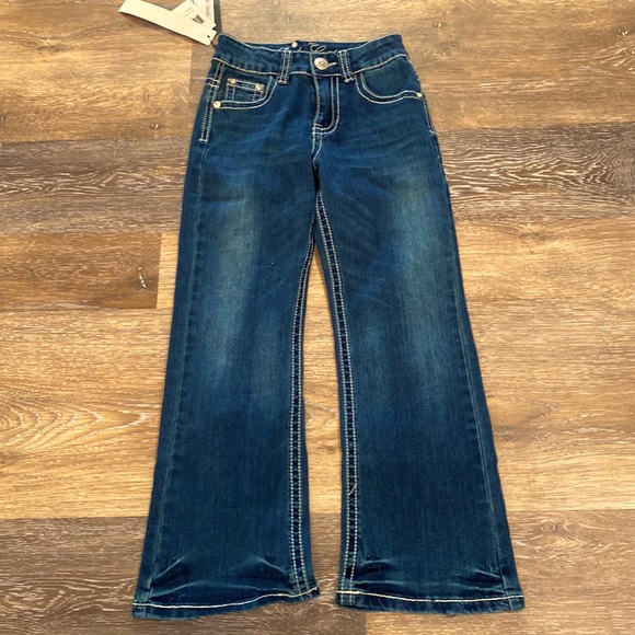 Boot cut jeans for kids 6 years old never worn just bought - Picture 1 of 6